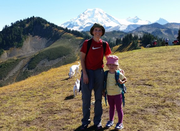 Alex, me, Leila, and an unknown canine friend